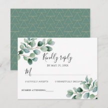 Mariage Moderne avec Feuillage d'Eucalyptus