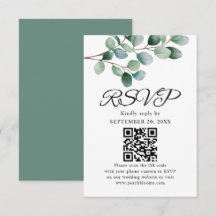 Mariage moderne avec verdure d'eucalyptus