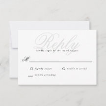 Mariage Monogramme minimal élégant