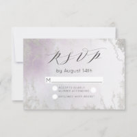 Mariage Ombre clair violet argenté