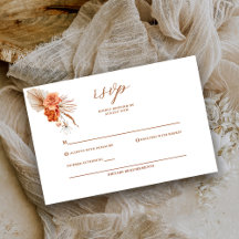 Mariage rustique bohème aux fleurs orange brûlé