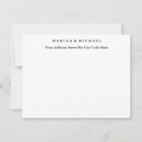 Mariage Trend Minimaliste Nom Professionnel Adress