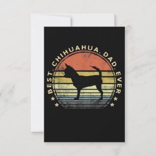 Cartons Réponse Meilleur Chihuahua Papa Jamais Chi Chien Dons Amou