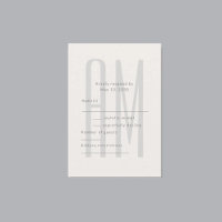Monogramme Minimal Architectural