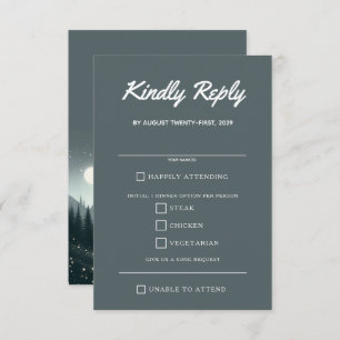 Cartons Réponse Mountain Magic Food Choix