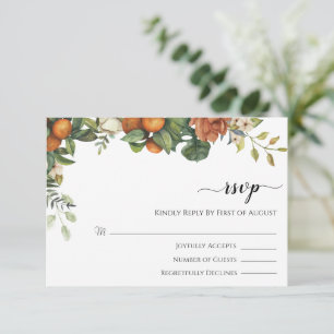 Cartons Réponse Or Floral Élégant Eucalyptus Verdure