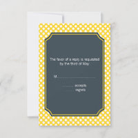 Pointe Polka blanche, jaune et charbon de bois