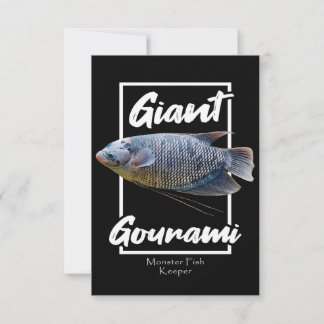Cartons Réponse Poisson monstre Gourami géant |Aquarium Lover