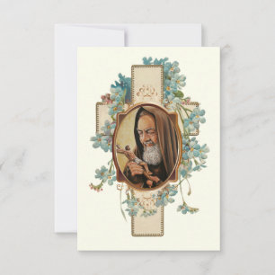 Cartons Réponse Prière de St Padre Pio après la Sainte Communion