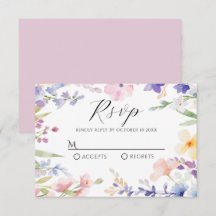 Ressort floral aquarelle
