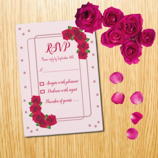 Cartons Réponse Rose Quinceañera (Créateur téléchargé)