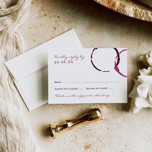 Cartons Réponse Rustic Burgundy