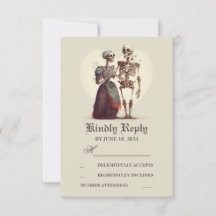 Skeleton Couple Mariage