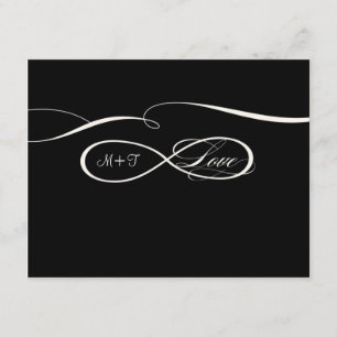 Cartons Réponse Symbole d'infini Connexion Infinite Mariages d'amo
