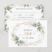 Verdure & Or Trois 3 Repas Choix Rustique Mariage