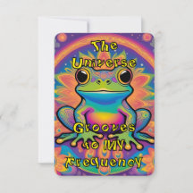 Vibes de grenouilles psychédéliques pour la confia