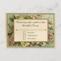 Vintage Apple Blossom, Tea Staint Typographie