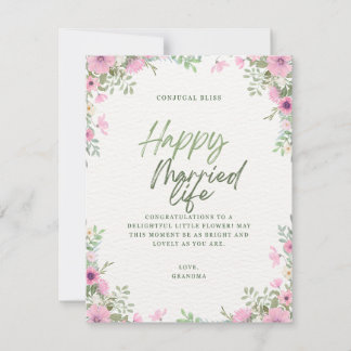 Cartons Réponse Wedding greetings