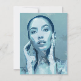 Cartons Réponse "Woman in Blue"