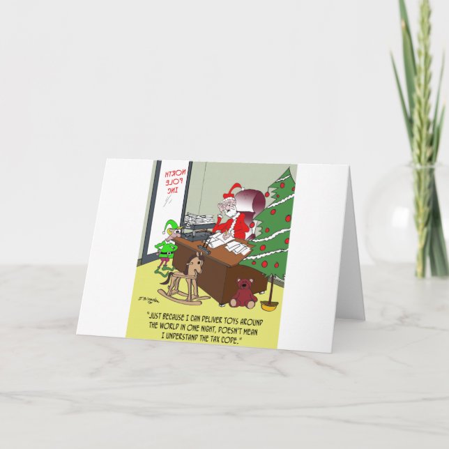 Cartoon 9532 feiertagskarte (Vorderseite)