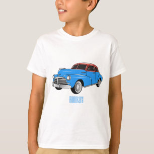 Cartoon-Abbildung 1948 des klassischen Autos T-Shirt