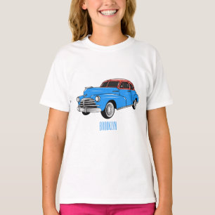 Cartoon-Abbildung 1948 des klassischen Autos T-Shirt