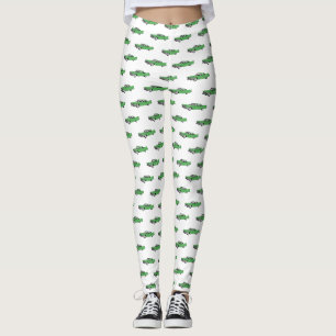 Cartoon-Abbildung 1959 des klassischen Autos Leggings