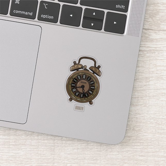 Cartoon-Abbildung Aufkleber (Ausschnitt)