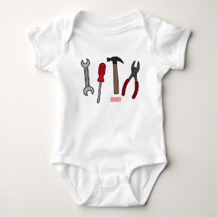 Cartoon-Abbildung Baby Strampler