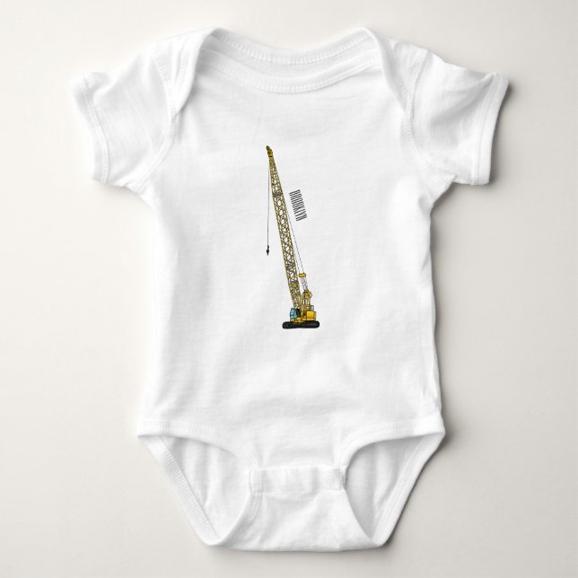 Cartoon-Abbildung Baby Strampler (Vorderseite)