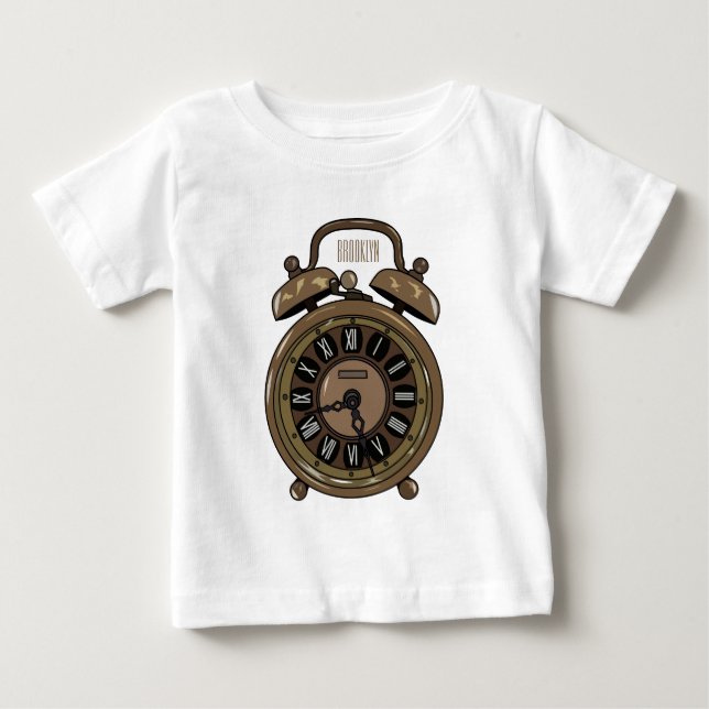 Cartoon-Abbildung Baby T-shirt (Vorderseite)