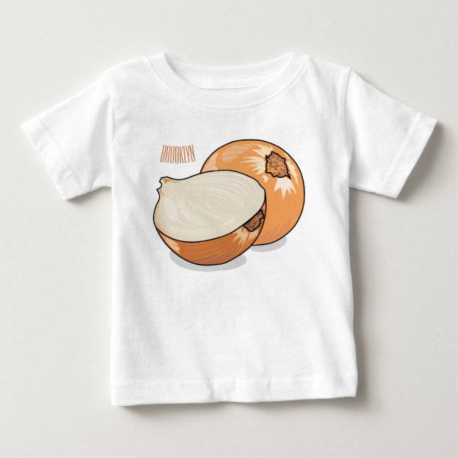 Cartoon-Abbildung Baby T-shirt (Vorderseite)