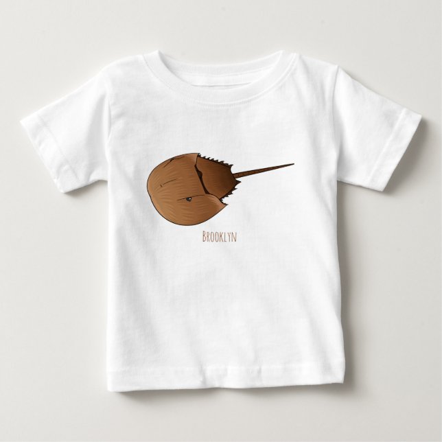 Cartoon-Abbildung Baby T-shirt (Vorderseite)