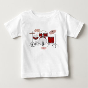 Cartoon-Abbildung Baby T-shirt