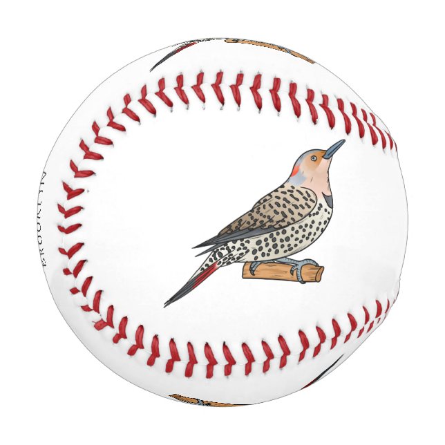 Cartoon-Abbildung Baseball (Vorderseite Links)
