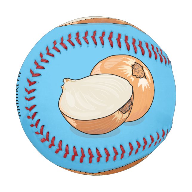 Cartoon-Abbildung Baseball (Vorderseite Links)