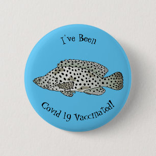 Cartoon-Abbildung Button