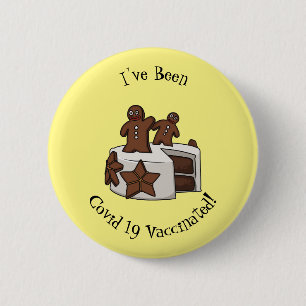 Cartoon-Abbildung Button