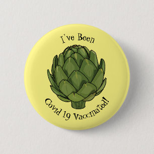 Cartoon-Abbildung Button