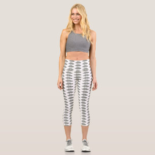 Cartoon-Abbildung Capri Leggings
