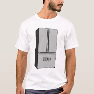 Cartoon-Abbildung des Kühlschranks T-Shirt