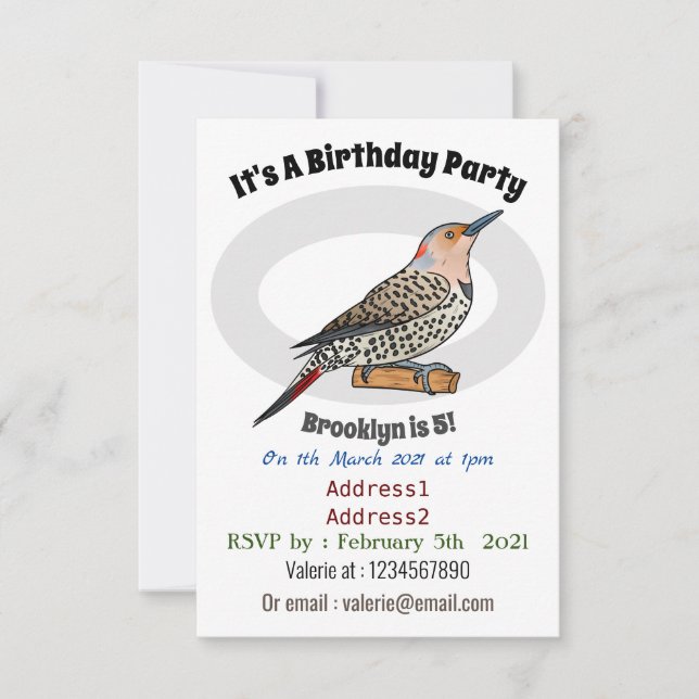 Cartoon-Abbildung Einladung (Vorderseite)