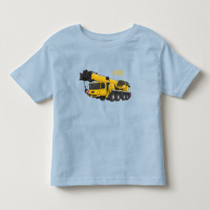 Cartoon-Abbildung für Kranwagen Kleinkind T-shirt
