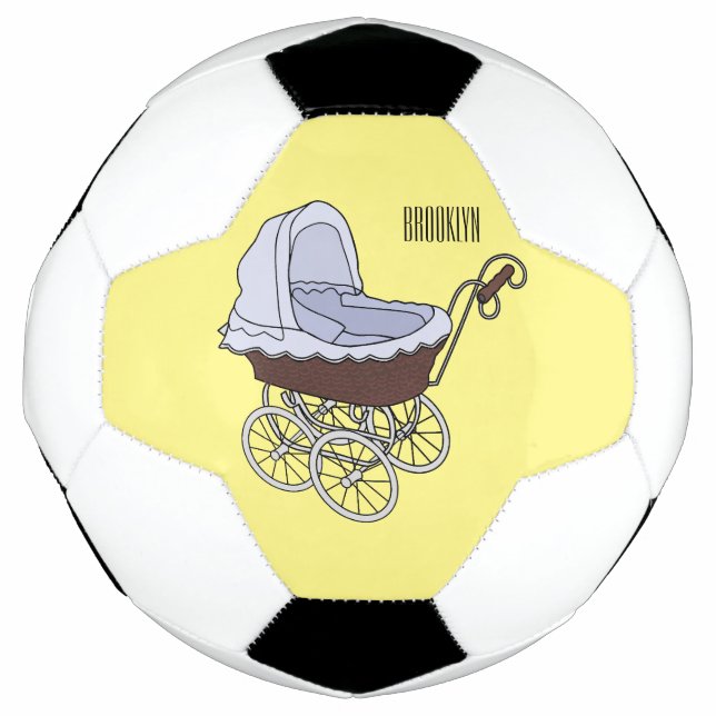 Cartoon-Abbildung Fußball (Vorderseite)