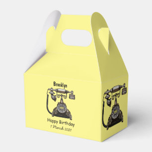 Cartoon-Abbildung Geschenkschachtel