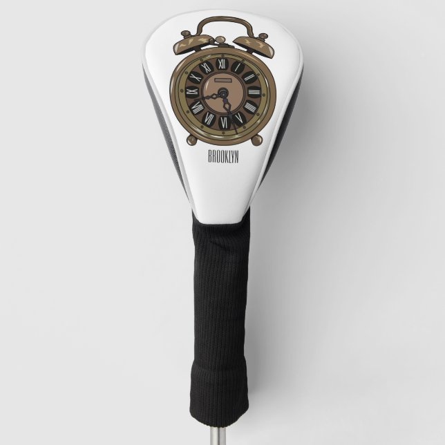 Cartoon-Abbildung Golf Headcover (Vorderseite)