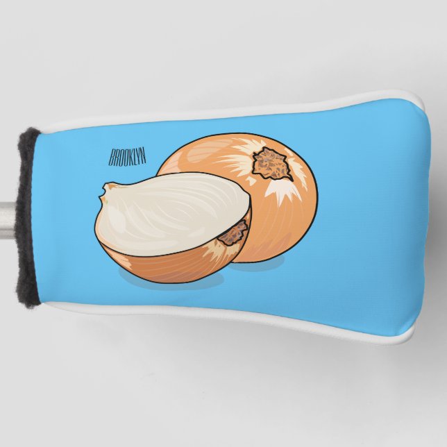 Cartoon-Abbildung Golf Headcover (Vorderseite)