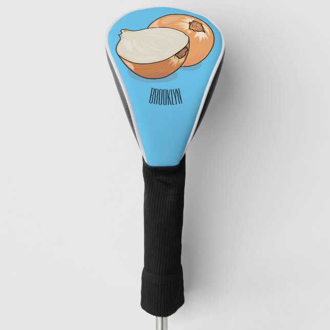 Cartoon-Abbildung Golf Headcover (Vorderseite)