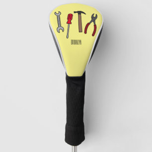 Cartoon-Abbildung Golf Headcover