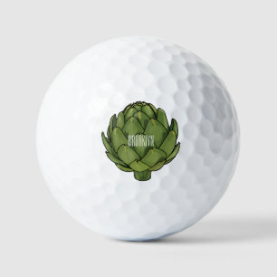 Cartoon-Abbildung Golfball